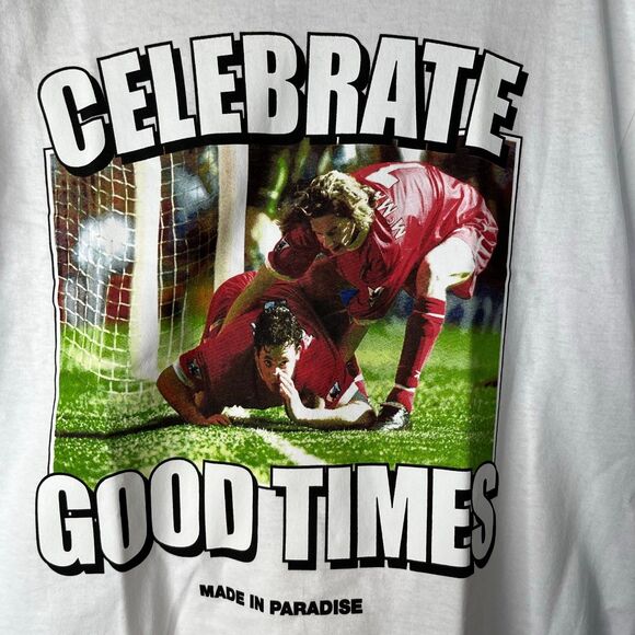 New Made In Paradise Short Sleeve Sport Logo T-Shirt Men’s Size Large #460 - Picture 5 of 7